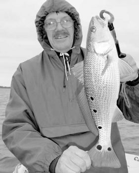 Anglers don’t have to go any farther than Hopedale Lagoon to get into all the redfish they can stand. Winter Hope