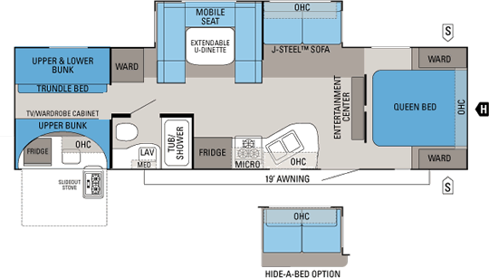 New Trailers Floor Plan